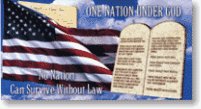 One Nation Under God flyer